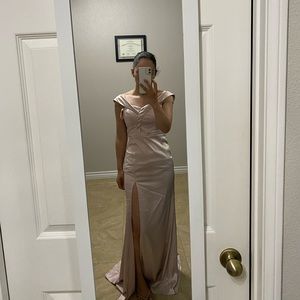 Windsor, pink-beige dress, size 3, new with tags